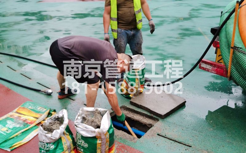 218洲岛家园管道清淤