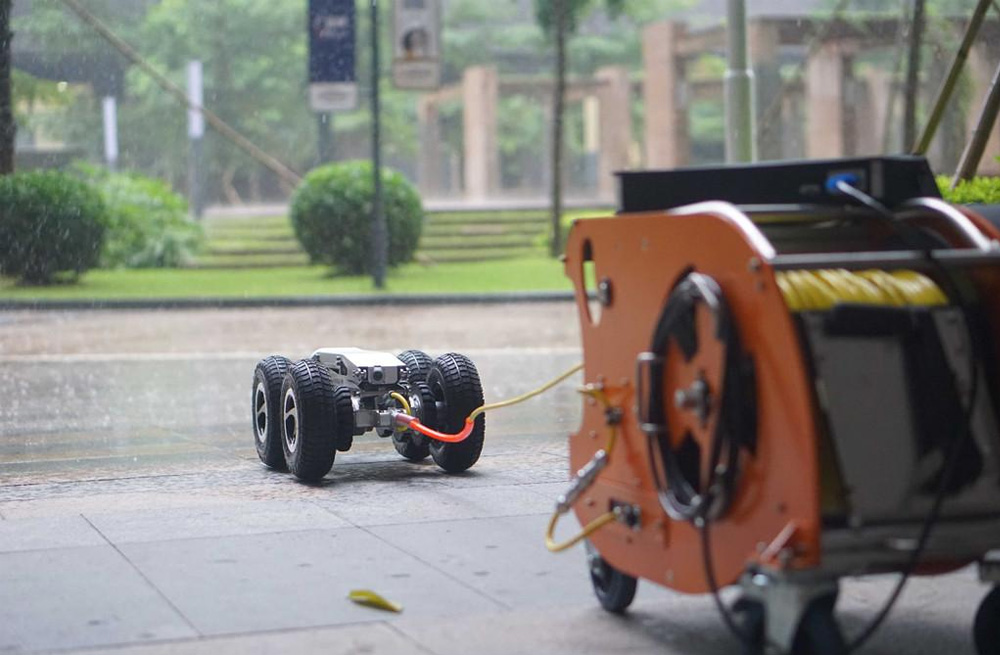 285洲岛家园管道检测机器人