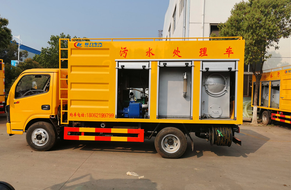 281洲岛家园污水分离车